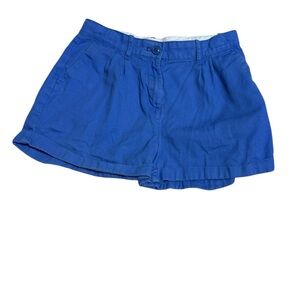 Crewcuts Girls Chino Shorts Size 12 Classic Preppy Academia Blue k224
